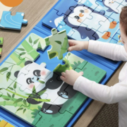 聚划算百亿补贴：儿童磁力拼图 进阶益智思维训练
