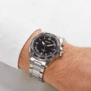 SEIKO 精工 Kinetic 男士人动电能腕表 SKA785P1