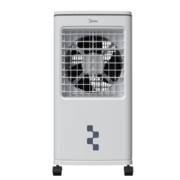 美的（Midea）冷风扇 家用立式空调扇 冷风机冰晶水冷小空调 负离子除菌定时遥控制冷机 AAG12XF【上下双加水 负离子净化】