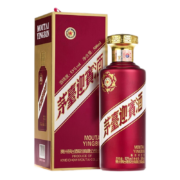 PLUS会员：MOUTAI 茅台 迎宾酒 紫 53%vol 酱香型白酒 500ml 单瓶装