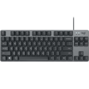 罗技（Logitech） K835有线机械键盘 商务办公键盘 电脑笔记本键盘 84键布局 黑色红轴