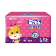 安儿乐（Anerle）干爽超薄纸尿裤L112片(9-14kg)婴儿透气尿不湿（新老品随机发货）