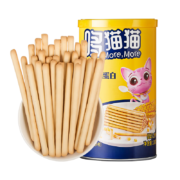 首单礼金：More,More 哆猫猫 婴幼儿炭烧棒 牛奶味 130g＊6件