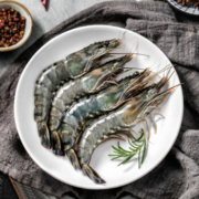 优牧冠 特大号黑虎虾8-10只400g 草虾 冷冻大虾大号对虾