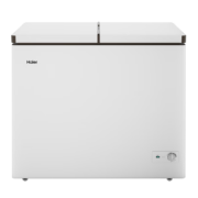 PLUS会员：Haier 海尔 FCD-215LHSD 冰柜 215升 白色