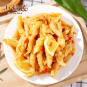 小胡鸭 柠檬酸辣无骨鸡爪去骨凤爪开袋即食 【汤汁】柠檬去骨凤爪350g*1盒