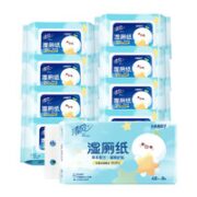 Breeze 清风 长草颜团子 湿厕纸 40片*8包