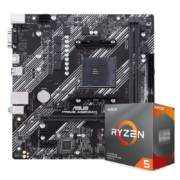 京东百亿补贴·：ASUS华硕 PRIME A520M-K+R5 5500 板U套装