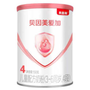 京东百亿补贴：BEINGMATE 贝因美 爱加系列 儿童奶粉 国产版 4段 150g