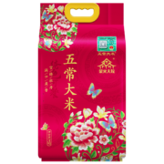 PLUS会员：柴火大院 宫绣牡丹 五常大米 5kg*2件
