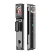 PLUS会员：华乐仕 指纹锁 智能门锁 人脸识别+可视猫眼+wifi远程解锁