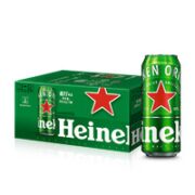 Heineken 喜力 经典 黄啤 500ml*10听 整箱装