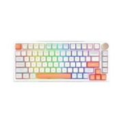VGN N75 Pro 三模机械键盘 82键 蒸汽波轴 果冻橙