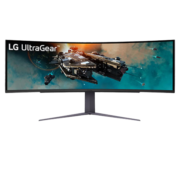 LG 49GR85DC 49英寸曲面屏 准5K 240Hz游戏电竞显示器HDMI2.1支持DTS音效 21:9带鱼屏 HDR1000 PBP PIP 全新Hexagon背光灯