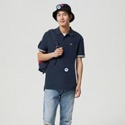 TOMMY HILFIGER 汤米·希尔费格 23夏新款男士潮流翻领短袖POLO衫
