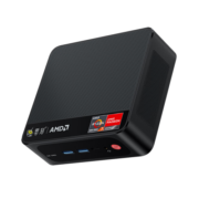 零刻SER5 Pro 5800H AMD 锐龙7 8核16线程 高性能游戏办公影音娱乐迷你电脑主机 黑色 准系统(无内存硬盘系统)