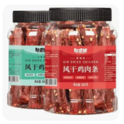 聚划算百亿补贴:憨豆熊_风干鸡肉条500g罐装