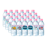 白山水 长白山天然矿泉水（适合儿童）低矿淡钠 富含偏硅酸 330ml*24瓶 农心 塑膜装