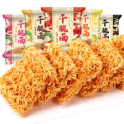 欧贝拉 干脆面干吃方便面零食 混合口味10包