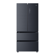 美的（Midea）冰箱灰508升法式多门PST+净味除菌双循环智能三挡变温一级能效家用大冷冻力电冰箱BCD-508WTPZM(E) 莫兰迪灰