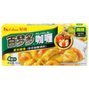 好侍（House）百梦多咖喱 100g/盒 咖喱块 微辣 日式块状咖喱 调味料