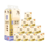 概率券：清风  卷纸 原木纯品 240段12卷