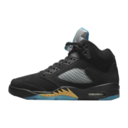 耐克（NIKE）AIR JORDAN 5 AJ5 乔5男子篮球鞋136027 CK6631 黑蓝湖水DD0587-047 45
