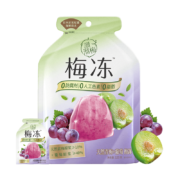 PLUS会员、需换购：LIUM 溜溜梅 梅冻天然青梅+葡萄果冻 蒟蒻0脂休闲零食120g/袋（新旧版随机发）+凑单品