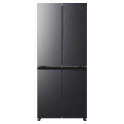 海尔（Haier）冰箱四开门405升一级能效双变频双循环净味无霜超薄十字对开门T型门四门双开门多门家用智能冰箱 405L星蕴银+1级双变频+三档变温+DEO净味
