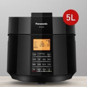 PLUS会员、需抢券：松下（Panasonic） 电压力锅 黑色 SR-S50K8 5L