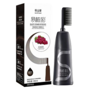 韩金靓官旗！易梳彩植物染发膏180ml