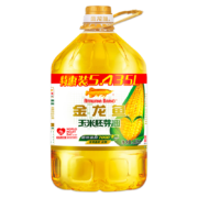 百亿补贴：金龙鱼玉米胚芽油5.435L大桶装非转基因压榨食用油家用炒菜烘焙植物油 1桶