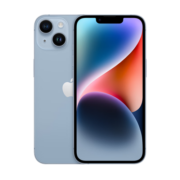 Apple iPhone 14 (A2884) 128GB 蓝色 支持移动联通电信5G 双卡双待手机
