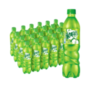 百事可乐美年达 Mirinda 苹果味 汽水碳酸饮料 500ml*24瓶