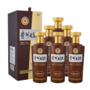 茅台（MOUTAI）大曲酒酱香型白酒 53度酒水 迎宾送礼酒水 80年代 500ml*6瓶整箱装