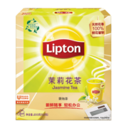 立顿（Lipton）茶叶2023年茉莉花茶安徽黄山下午茶非独立袋泡双囊茶包2g*100包
