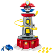 汪汪队立大功（PAW PATROL）汪汪队玩具狗狗巡逻队男女孩玩具救援车儿童生日礼物 大号瞭望塔-内含警车