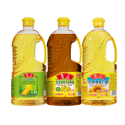 京东百亿补贴:鲁花 低芥酸特香菜籽油+特香压榨玉米胚芽油+压榨特香葵花仁油各900ml