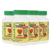 CHILDLIFE 小金珠DHA胶囊 90粒*4瓶