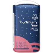 兔头妈妈Touch Starry探索系列鲸吸拉拉裤XXL30片(15kg以上)900ml瞬吸干爽
