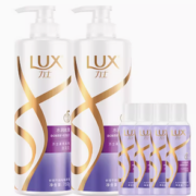 88VIP！LUX 力士 玻尿酸水润丝滑洗发水套装 750g*2+100g*4