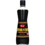 再降价、需首单：鲁花 黑糯米醋 500ml  0添加