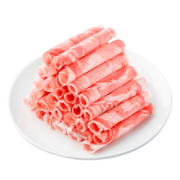 东来顺 国产草原羔羊原切羊肉片500g*3件