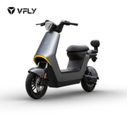 VFLY飞越电动车VFQ90新国标电动自行车锂电池多重智能解锁都市 无垠灰