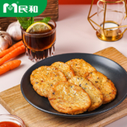 上市企业，民和 半成品蔬菜味鸡肉饼250g*4袋