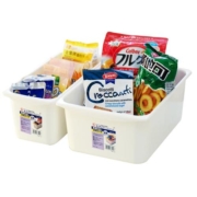爱丽思日本冰箱储物盒厨房冷冻食品蔬菜鸡蛋置物整理橱柜抽屉收纳