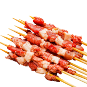 沐羊内蒙锡盟苏尼特羊羔羊肉串200g（10串）*4件  共40串