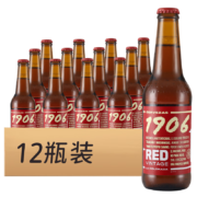 临期品、PLUS会员：Estrella Galicia 埃斯特拉 1906 红色复古啤酒 330ml*12瓶