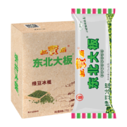 PLUS会员： 东北大板 绿豆冰棍 75g*5支*6件