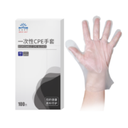 英科医疗 一次性CPE防护手套 100只/盒